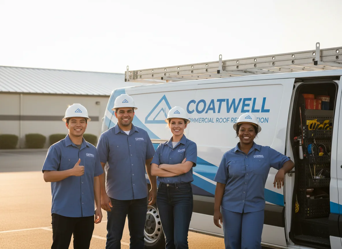 Commercial roof coating company in Fairfield, OH